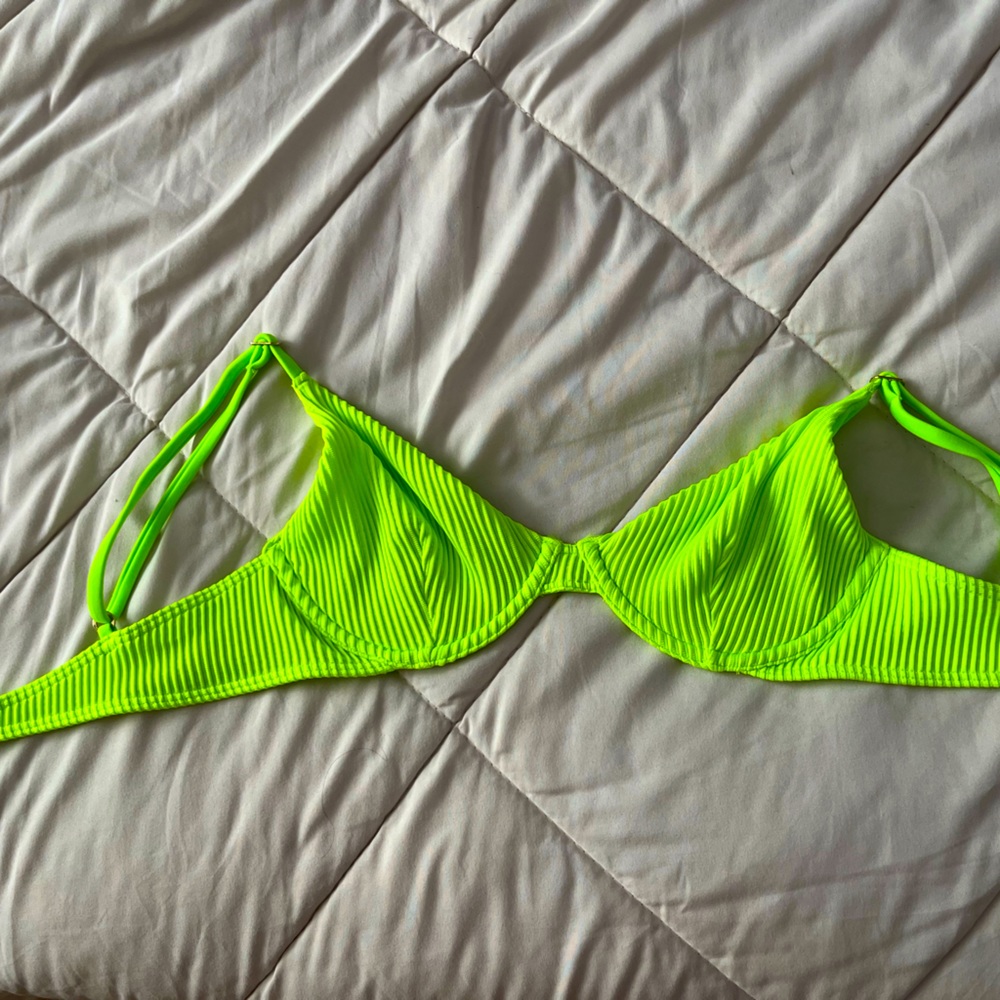 Hollister Neon Bikini Top